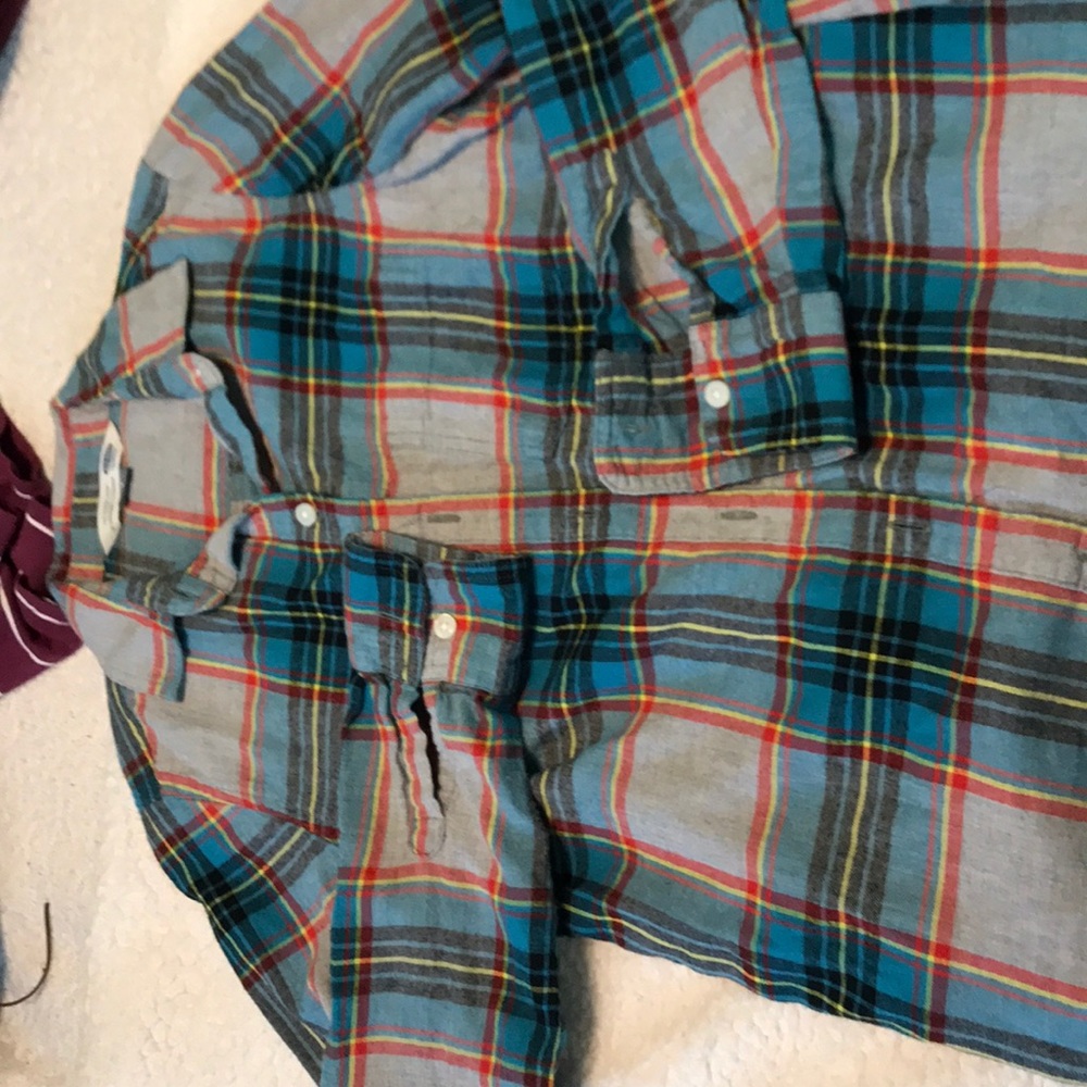 Blue flannel